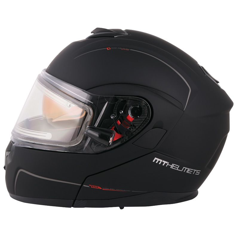 Atom Helmet SV Solid Matte Black Size 2XL