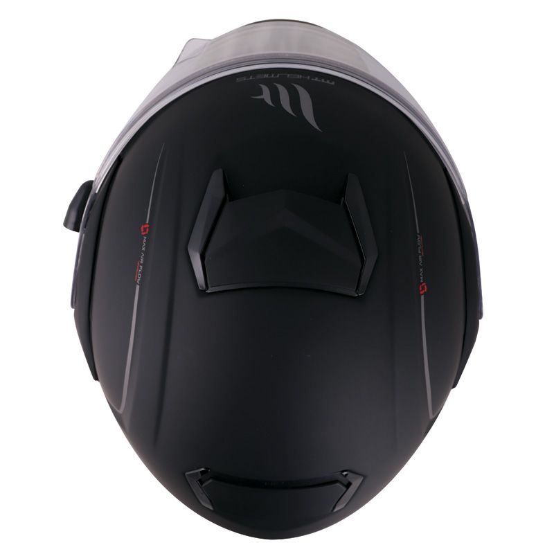 Atom Helmet SV Solid Matte Black Size 2XL