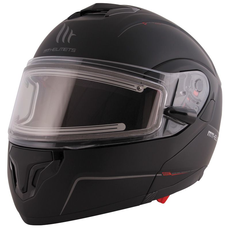 Atom Helmet SV Solid Matte Black Size 2XL
