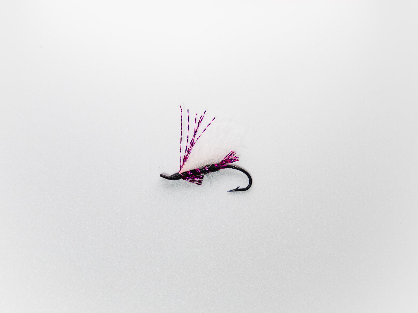 Wet Fly None Of Your Business Pink w/ White Wing #6