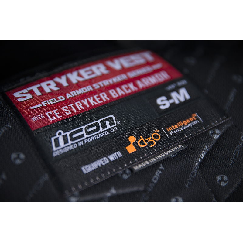 Vest Stryker Black Size 2XL/3XL