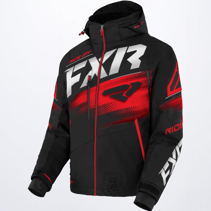 FXR Boost FX 2-IN-1 Jacket Men's Black/Red Size 2XL