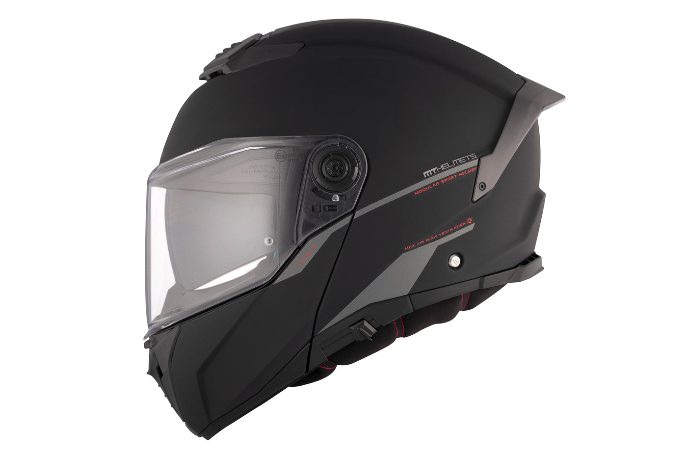Atom Helmet SV Solid E/S BLK MAT MD