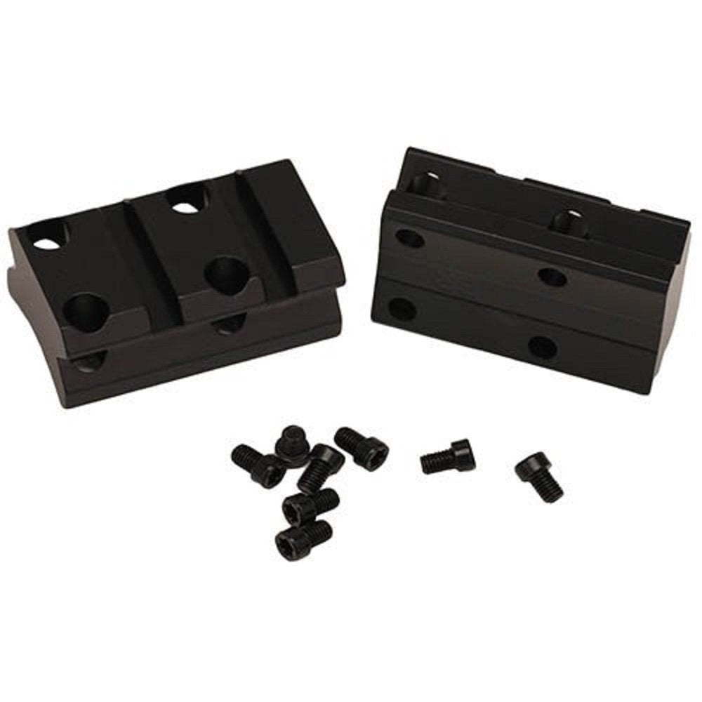 2 PC Weaver Bases Matte X-Bolt