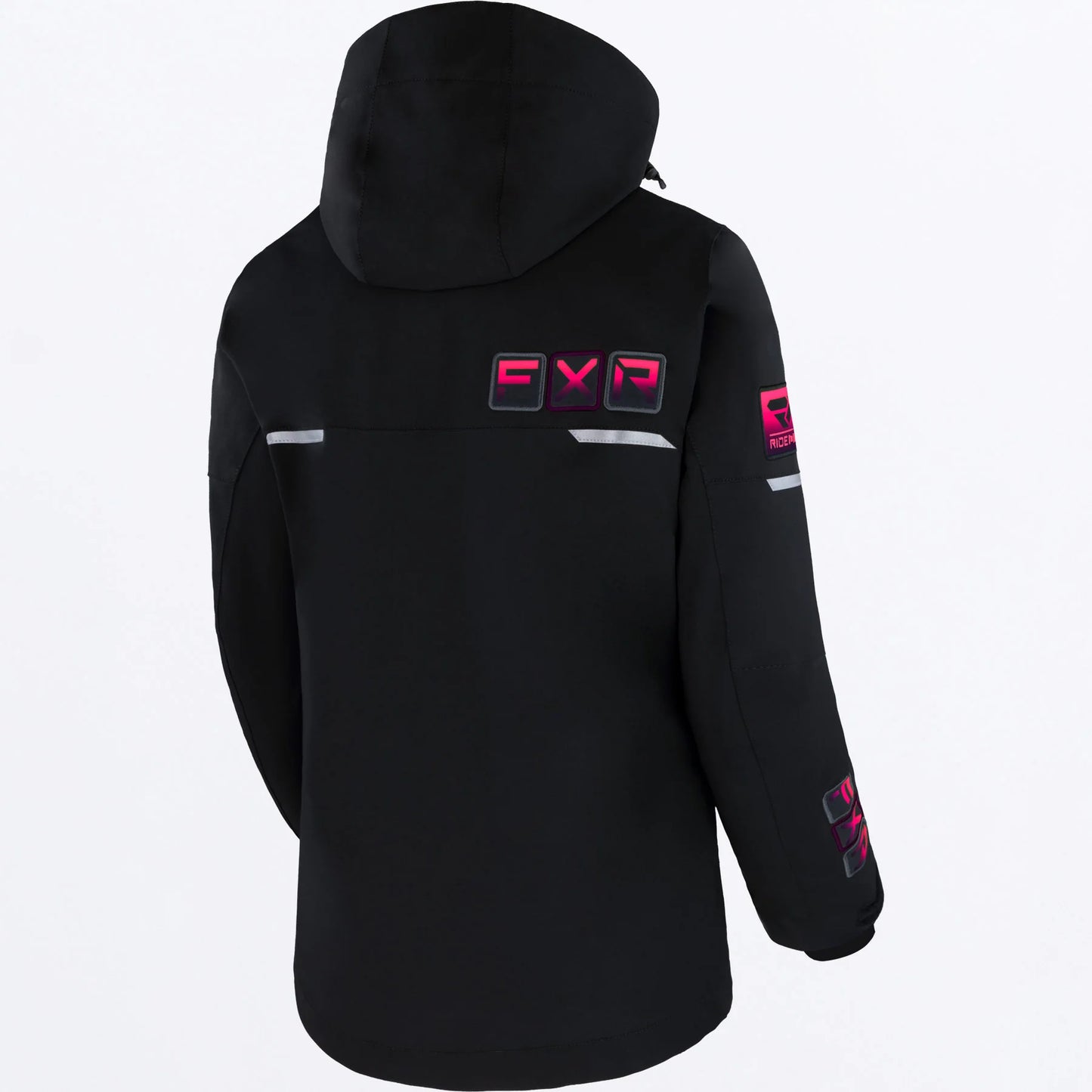 FXR Maverick Jacket Women's Black and Fuschia Fade Size 4