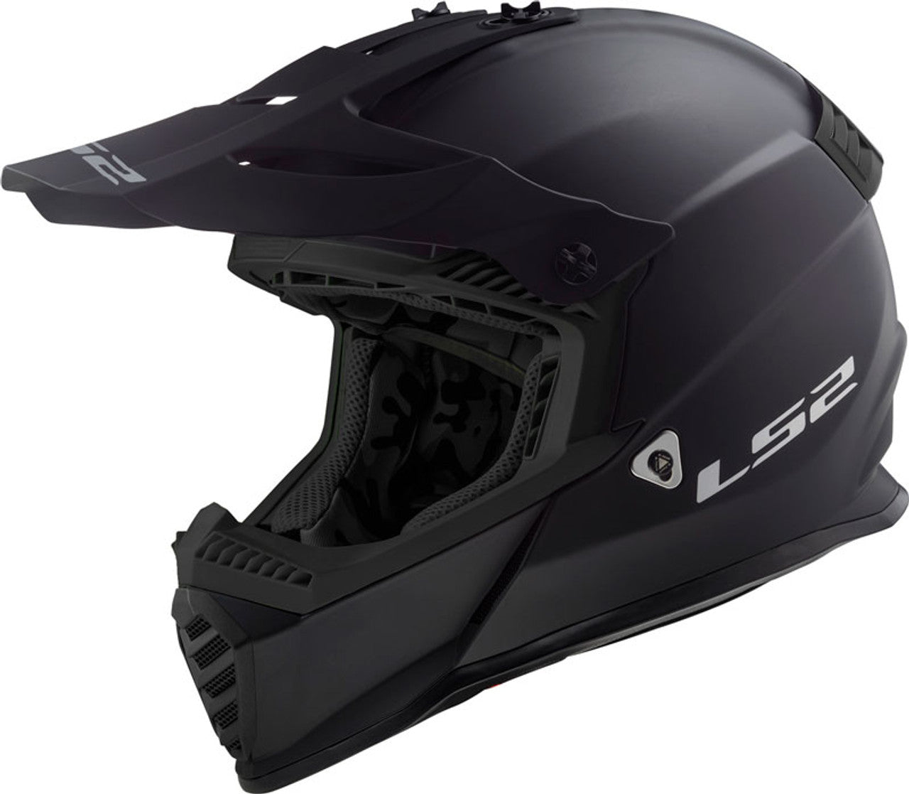 LS2 Gate Helmet Solid Matte Black Size 3XL