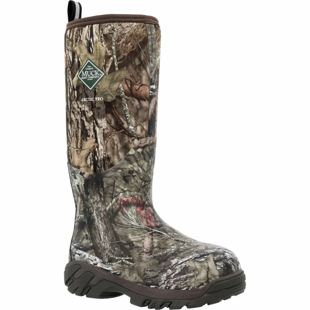Muck Men's Arctic Pro Mossy Oak Size 11