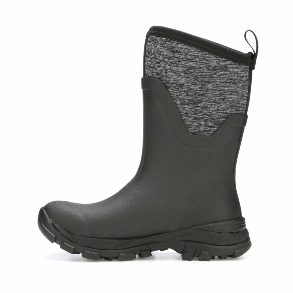 Muck Arctic Ice Vibram Arctic Grip Women's Black and Heather Mid Size 9