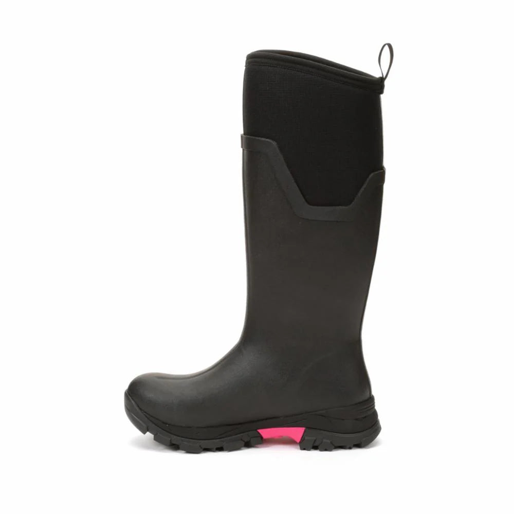 Muck Arctic Ice Vibram Arctic Grip Women's Black and Pink Tall Size 10