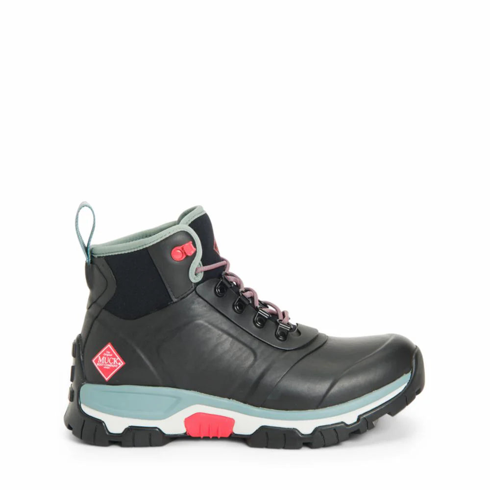 Muck Apex Boot Women's Lace Up Black Size 8
