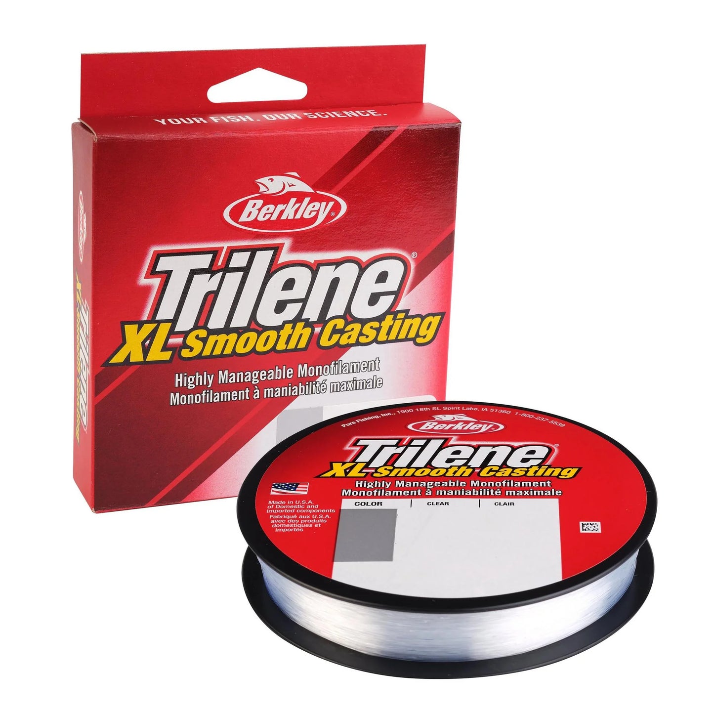Berkley Trilene XL 6LB 110YD Mono Clear