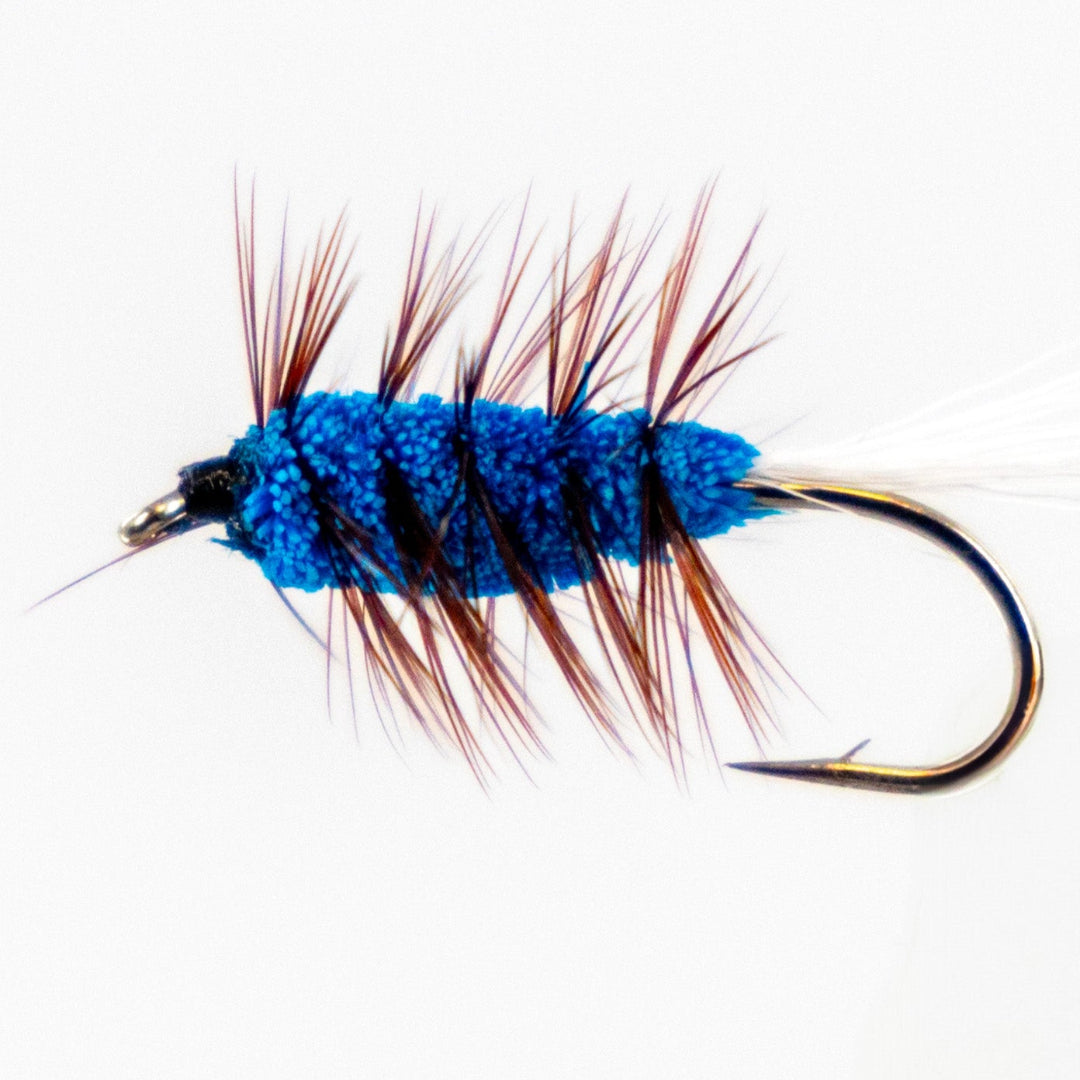 Dry Fly Blue/Brown Bug #8