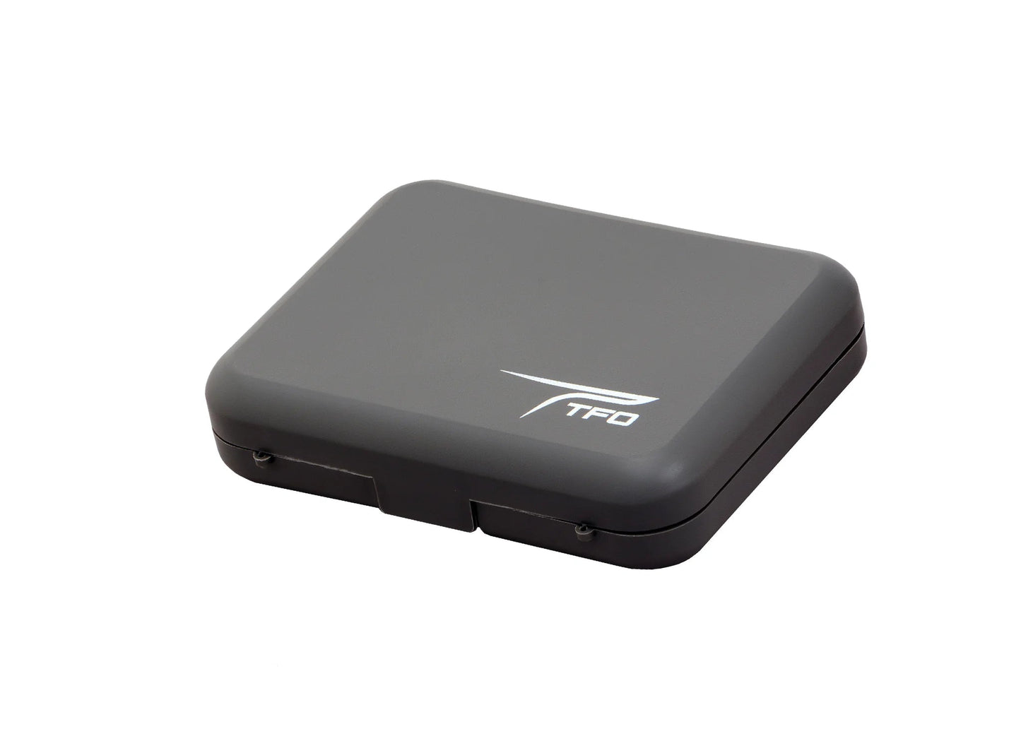 TFO Fly Box Slit Foam Grey w/ 3 Threaders