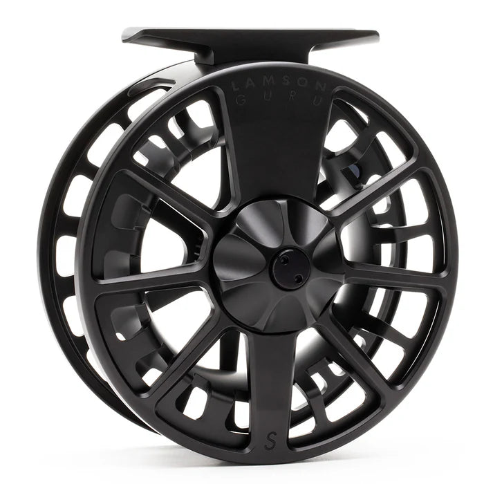 Lamson Guru S Fly Reel Blackout 7+