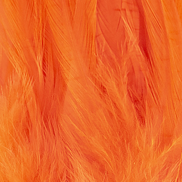 Shor Hackle 6" to 8" Orange 3 g
