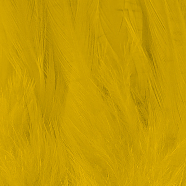 Shor Hackle 6"to 8" Yellow 1 oz