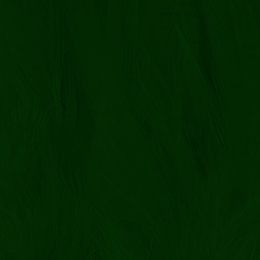 Shor Saddle Hackle Forest Green 6" to 8" 3 g