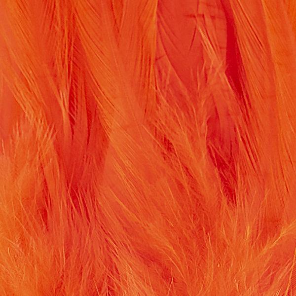 Shor Hackle 6" to 8" Hot Orange 3 g