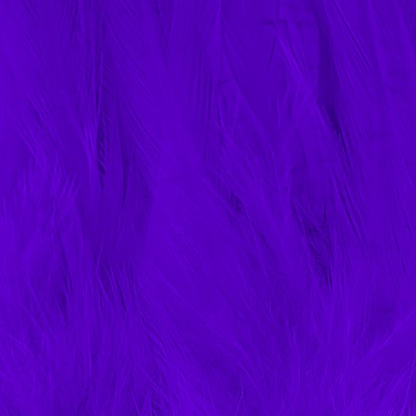 Shor Hackle 6" to 8" Purple 3 g