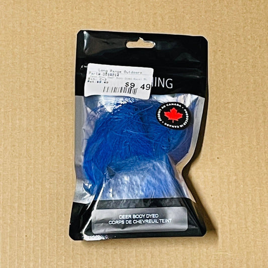 Shor Deer Body Dyed Royal Blue from White 8 g