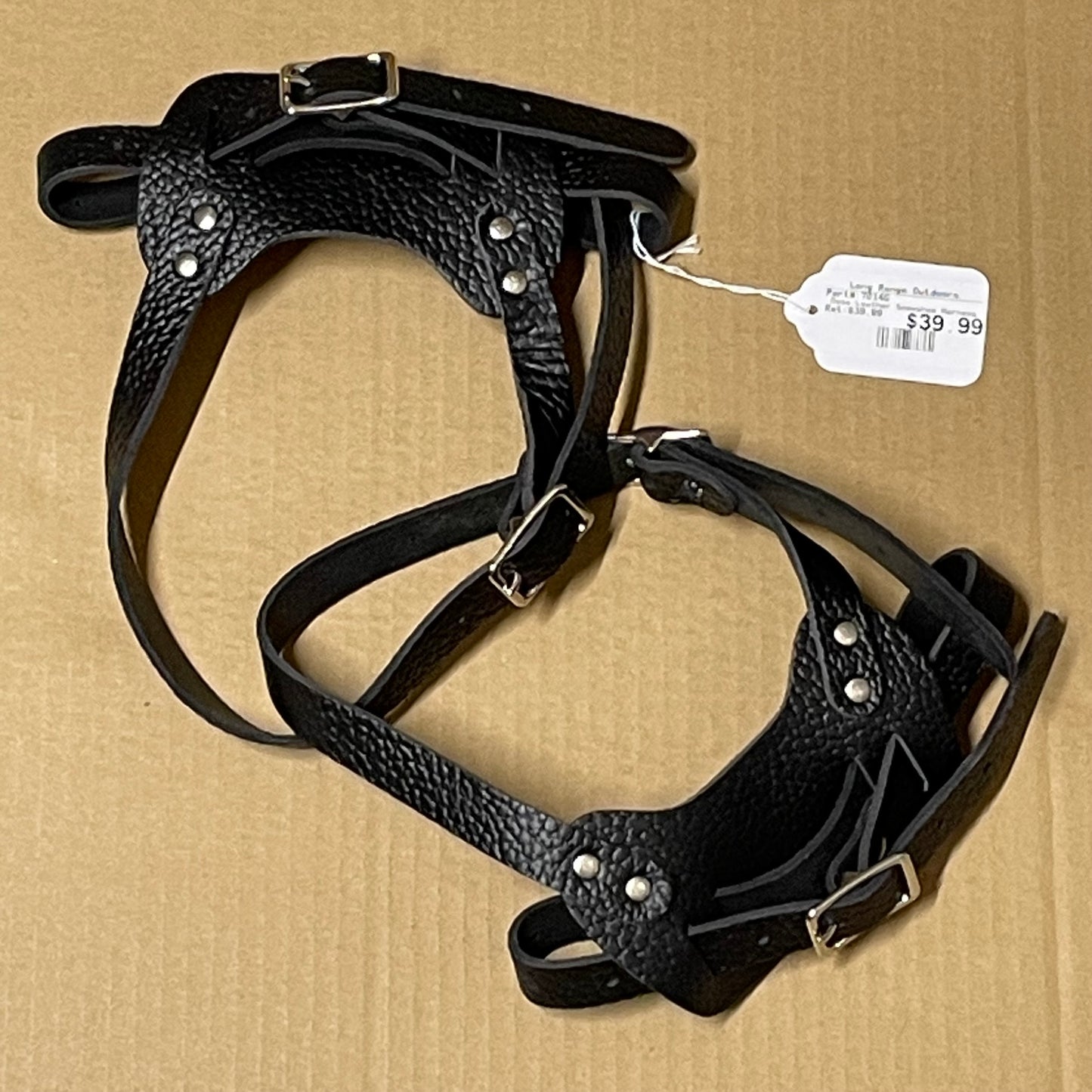 Newfoundland-Made Leather Snowshoe Harness