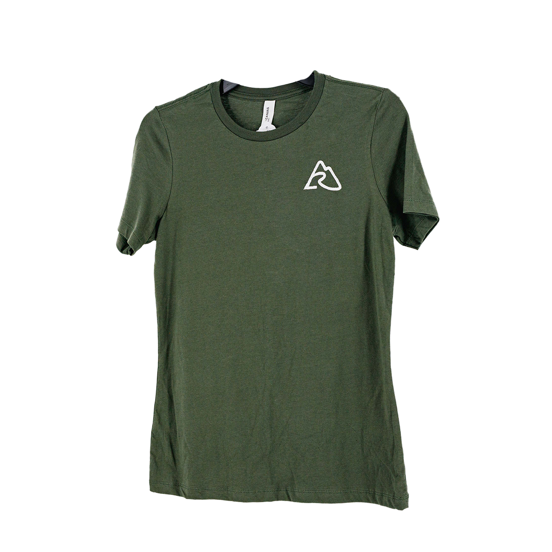 LRO T-Shirt Women's Military Green Size 2XL
