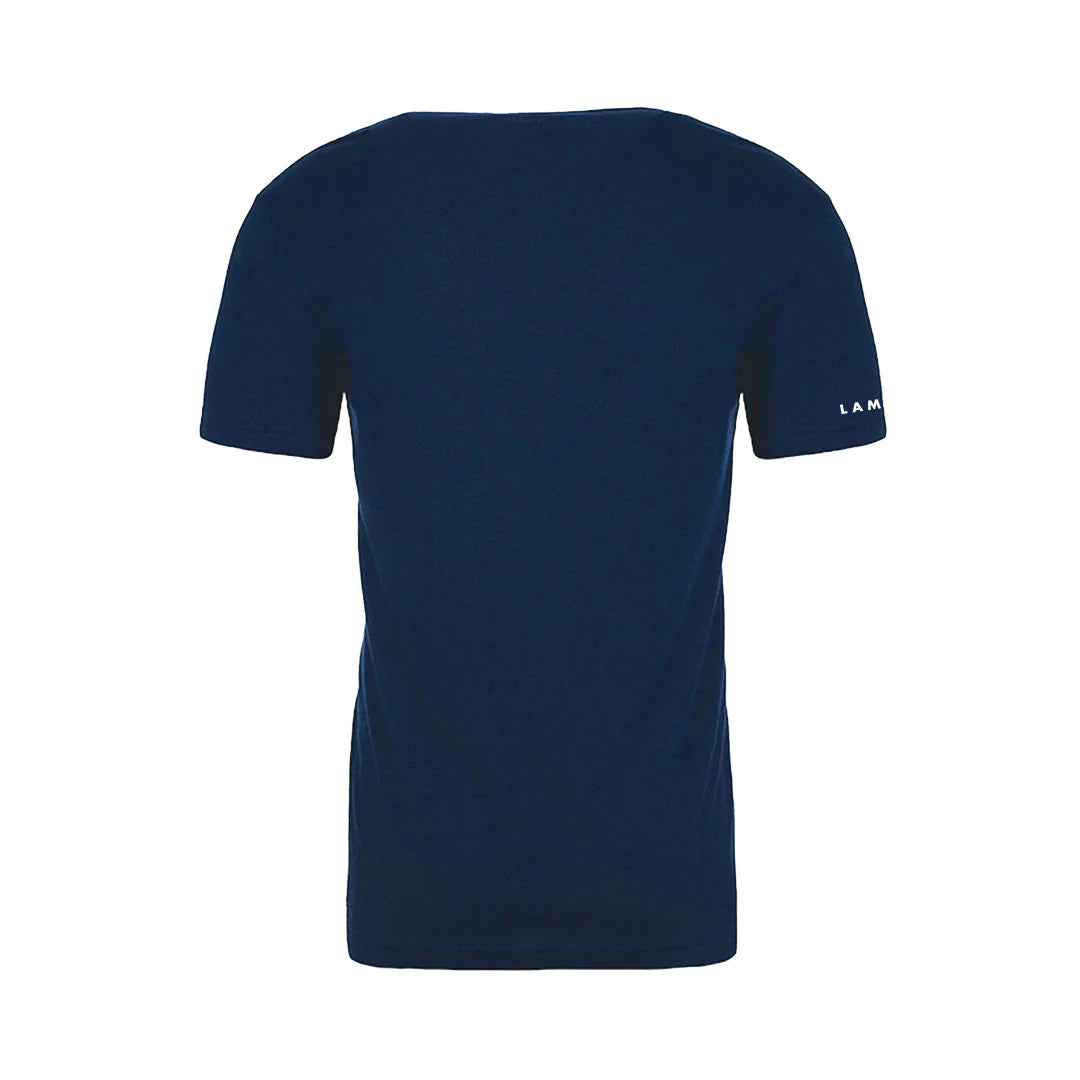 Lamson Diamond Logo T-Shirt Navy Size L