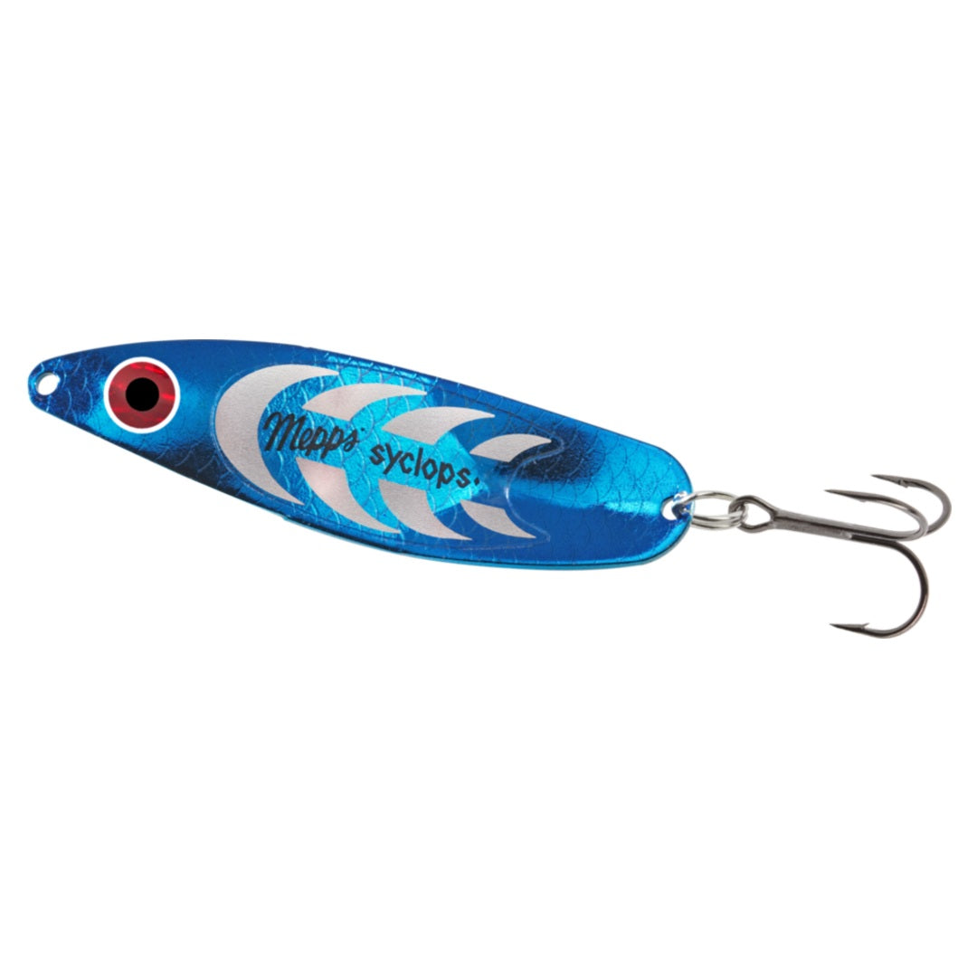 Mepps Syclops Fishing Spoon Electric Blue