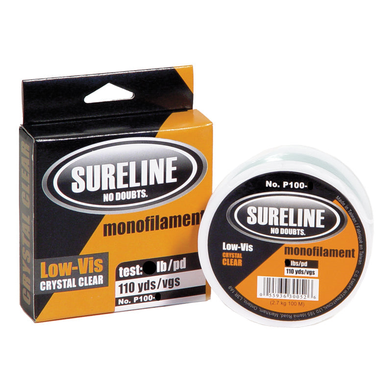 Sureline Mono Low-Vis Clear 10lb 110yd
