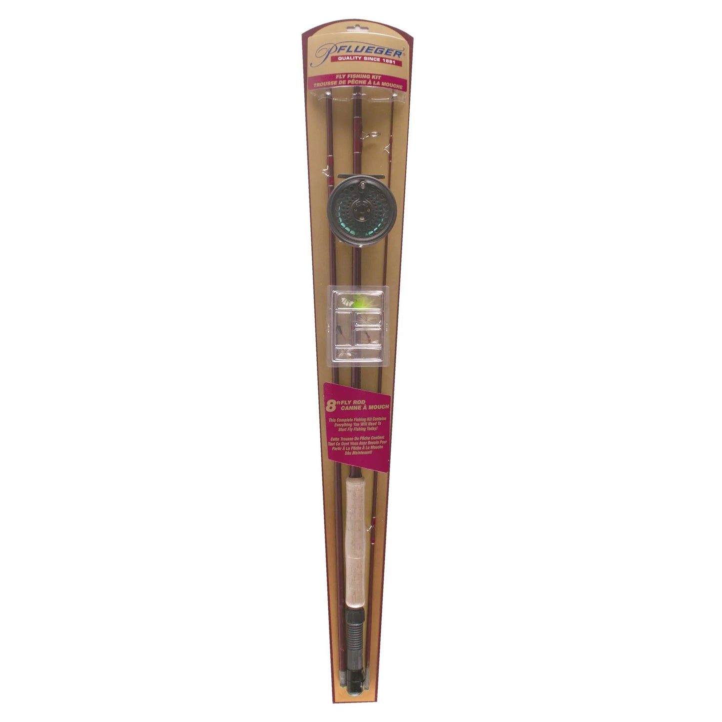 Pflueger Fly Rod Kit 8' 5/6wt 3pc