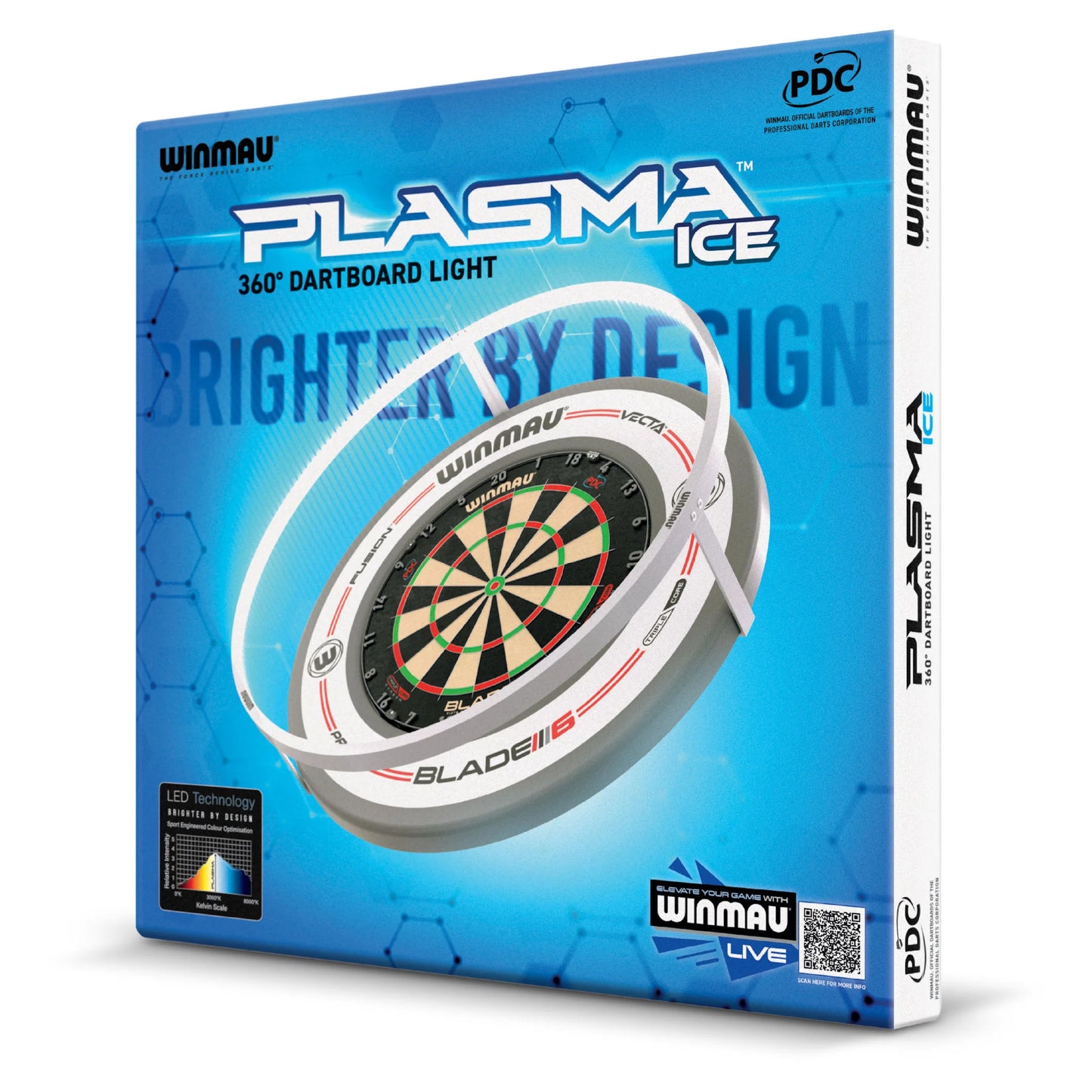 Winmau Plasma Ice Dart Board Light
