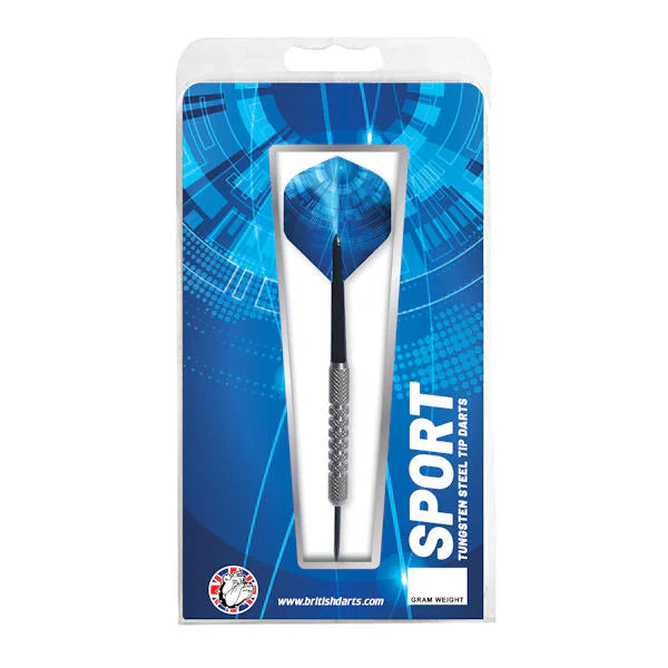 British Darts Sport Full Knurl Dart Set 22 g