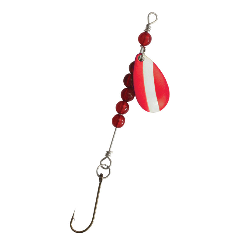 Compac Jaws Victory Spinner Red and White 1"