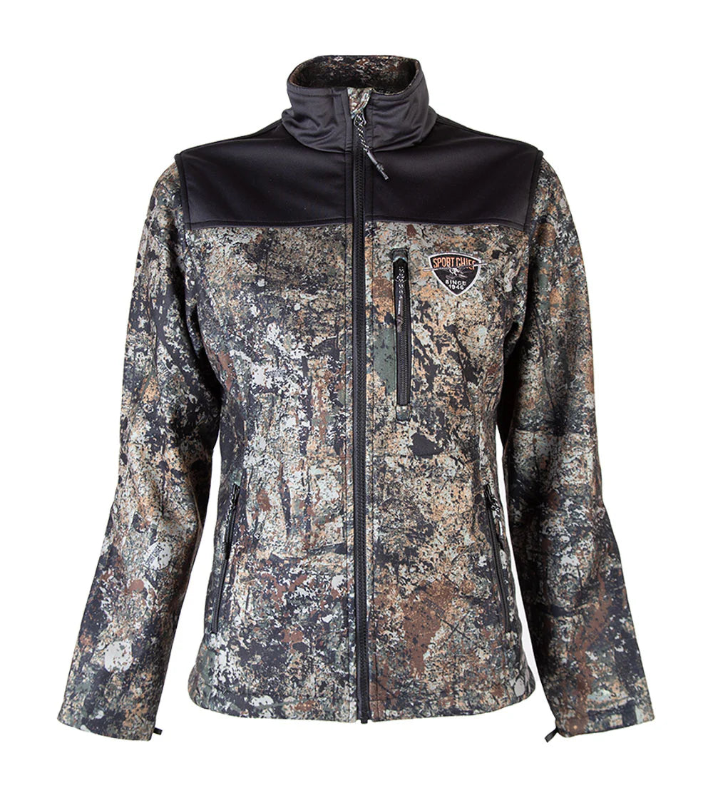 Sport Chief Wom Riper Grey Jacket Small