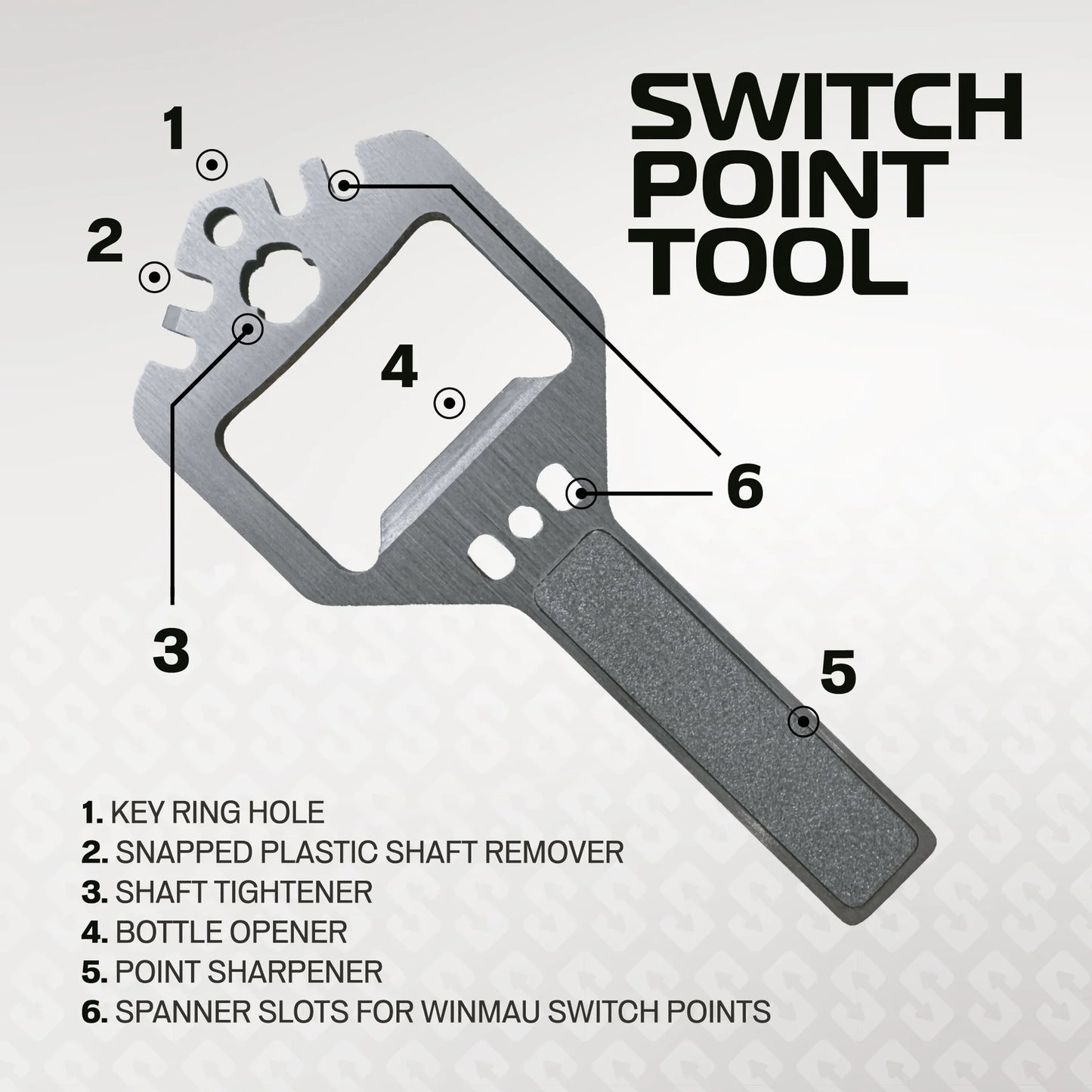 Winmau Switch Points Diagram