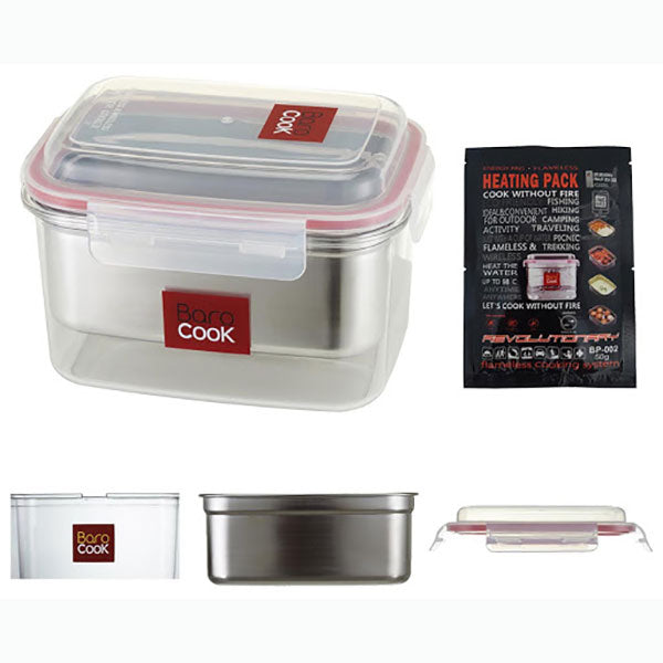 BaroCook Food Container 850ml Cooking System
