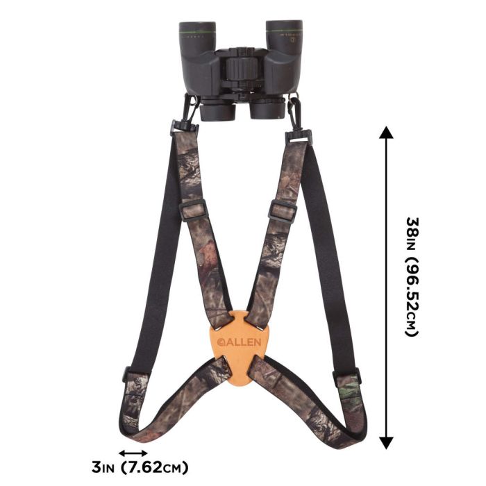 Allen Company 4-Way Adjustable Binocular Strap Harness Mossy Oak Break-Up Country