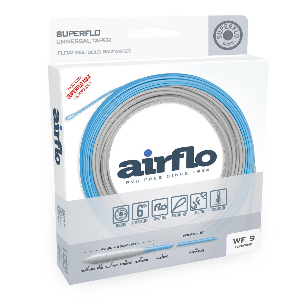 Airflo Cold Salt Universal WF7 Blue and Gray