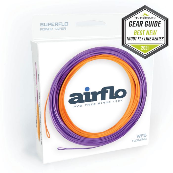 Airflo Superflo Power Taper Sunburst/Purple WF8