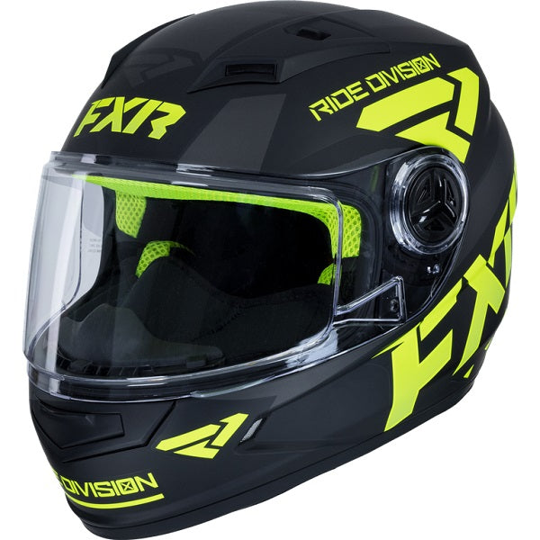 NITRO YOUTH CORE HELMET BK HI/VIS SM