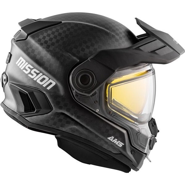 HELM MISSION AMS EDL SOLID BK XL CKX