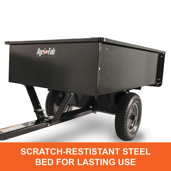 Agri-Fab Steel Dump Cart 10 Cubic Feet Black (In-Store Pickup Only)