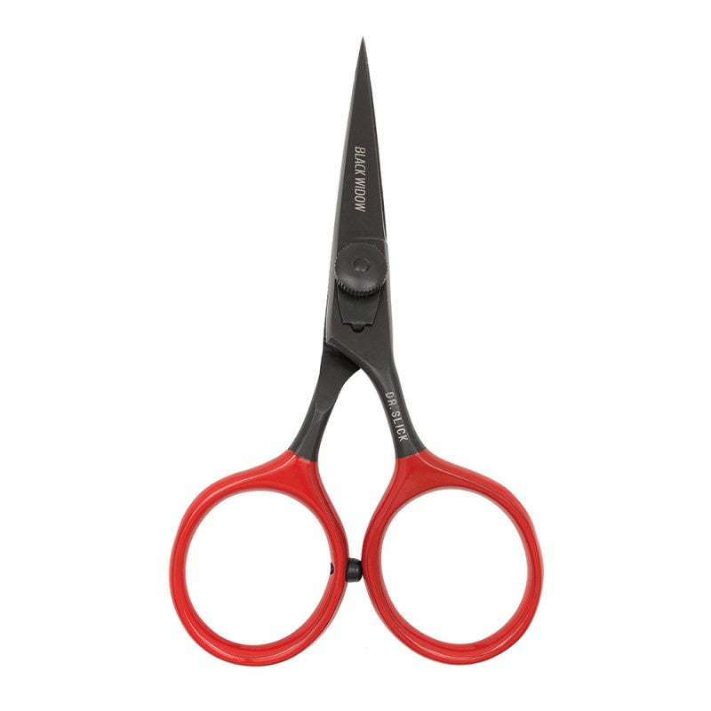 Dr. Slick Black Widow Razor Hair Scissor 4.5"