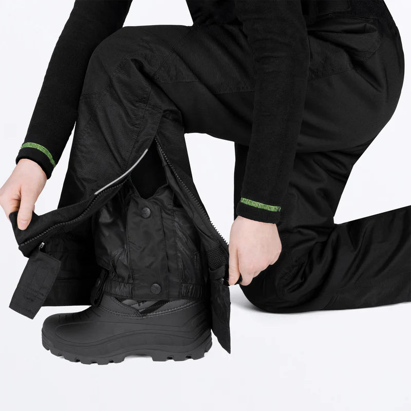 FXR Clutch Pants Black Children's Size 8