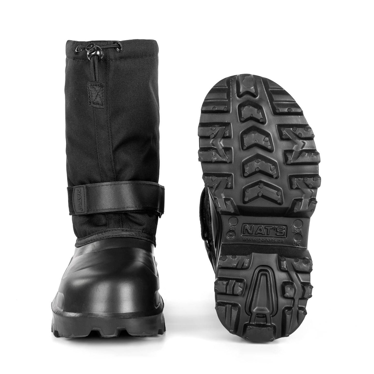 CKX Taiga Boots Unisex Black Size 2