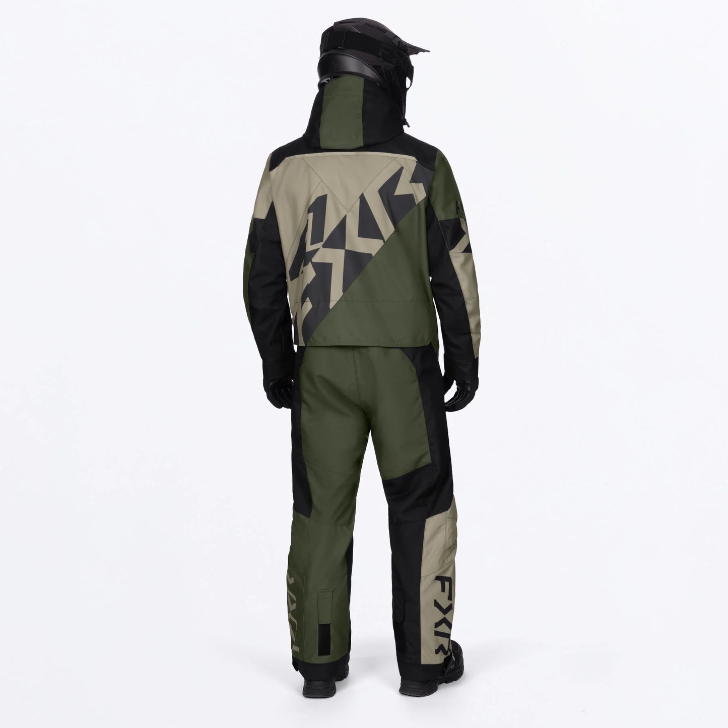 FXR Cold Cross CX F.A.S.T. Monosuit Men's Army and Stone Size L