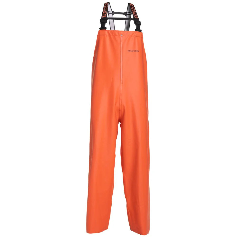 Grundens Clipper Bib Orange Size M