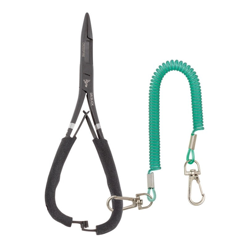 Dr. Slick Fly-Tying Gift Set with Nipper, Reel & Mitten Scissor Clamp