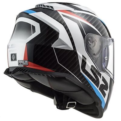 HELM ASSAULT RACER WH/RD/BL 2XL LS2