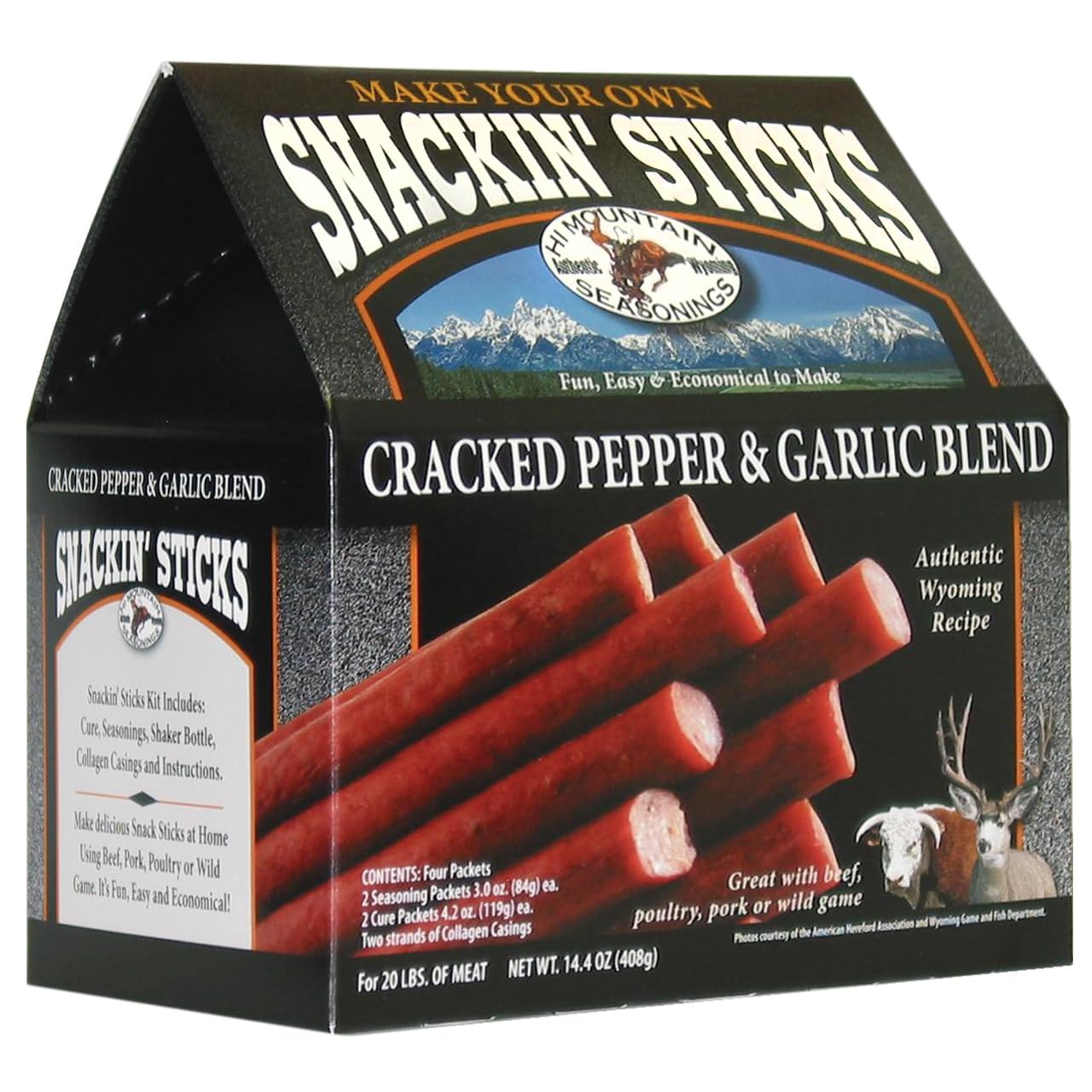 Hi Mountain Cracked Pepper & Garlic Blend
